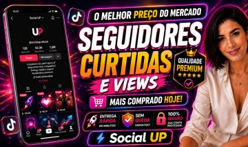 [SEGUIDORES TIKTOK] + LIKES + VIEWS + SAVES ( MAIS BARATO DO SITE )