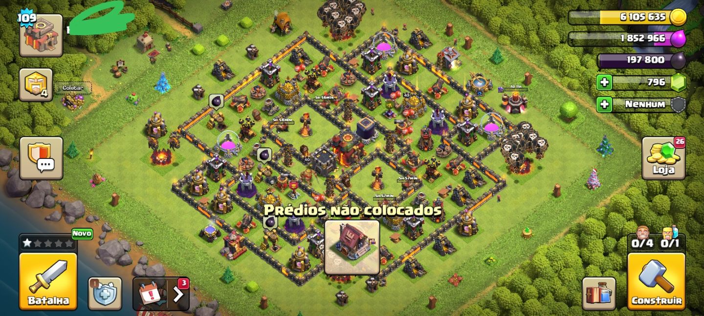 CONTA 3 EM 1 DE BRAWN STARS,CLASH ROYALE,CLASH OF CLANS CONTAS TODAS UPADAS