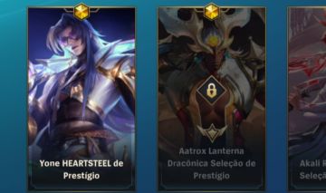 Conta Wild Rift 56 Skins Yone HEARTSTEEL de Prestígio