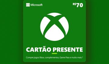 Gift Card Xbox - Cartão Xbox - Saldo Xbox Brasil [Código] Entrega automática 24h
