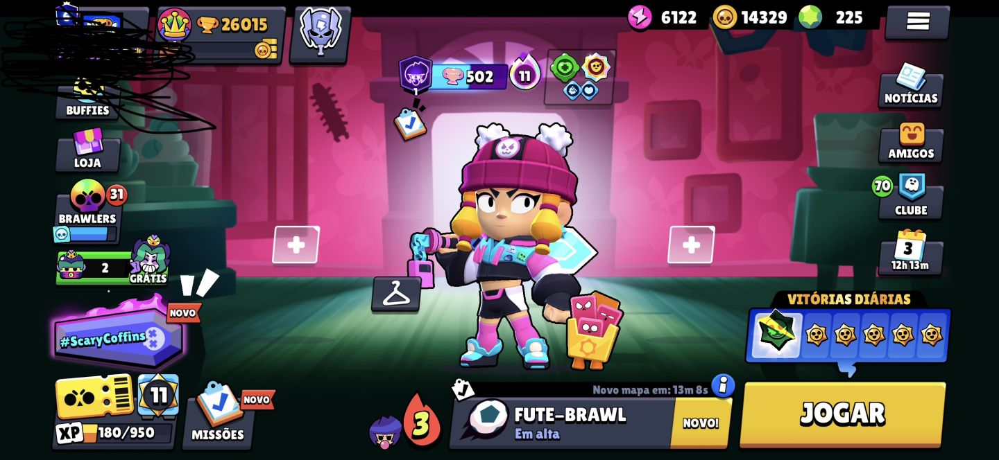 Conta braw Stars com coisas raras , caras e boas !!! [ promoção ]