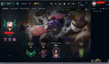 CONTA LOL LEVEL 258/134 SKINS/ESMERALDA/AHRI KDA