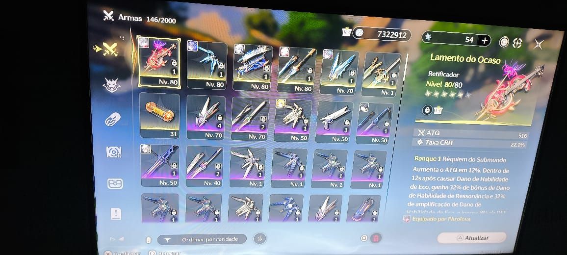 CONTA WUTHERING WAVES: Galbrena R1, Phrolova R1, Aemeath+