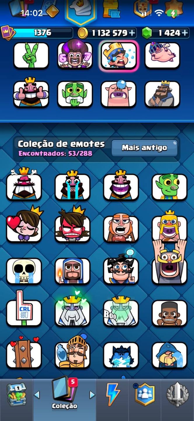 CONTA BRAWL STARS / CLASH ROYALE | SHELLY ESTELAR | 9 ANOS | FULL ACESSO