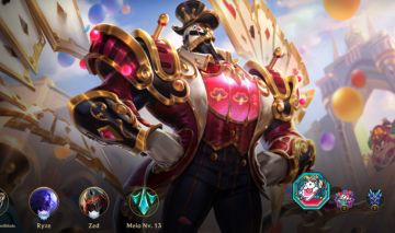 Conta WR full champs,skin zed Faker top 200 ryze 185 skins