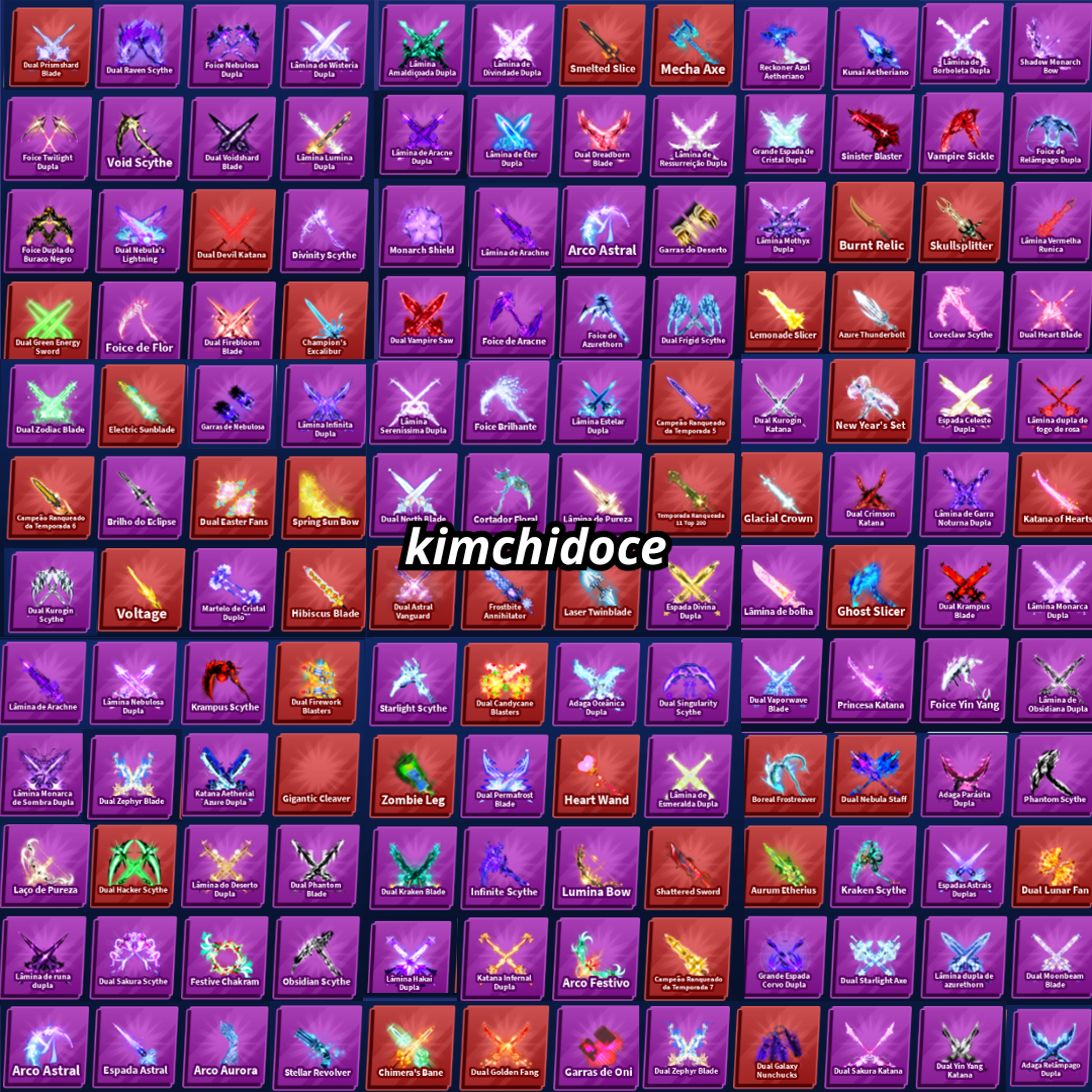 [MAIS BARATO DO SITE!] BLADE BALL - TOKENS, ESPADAS, EMOTES E EXPLOSÕES!