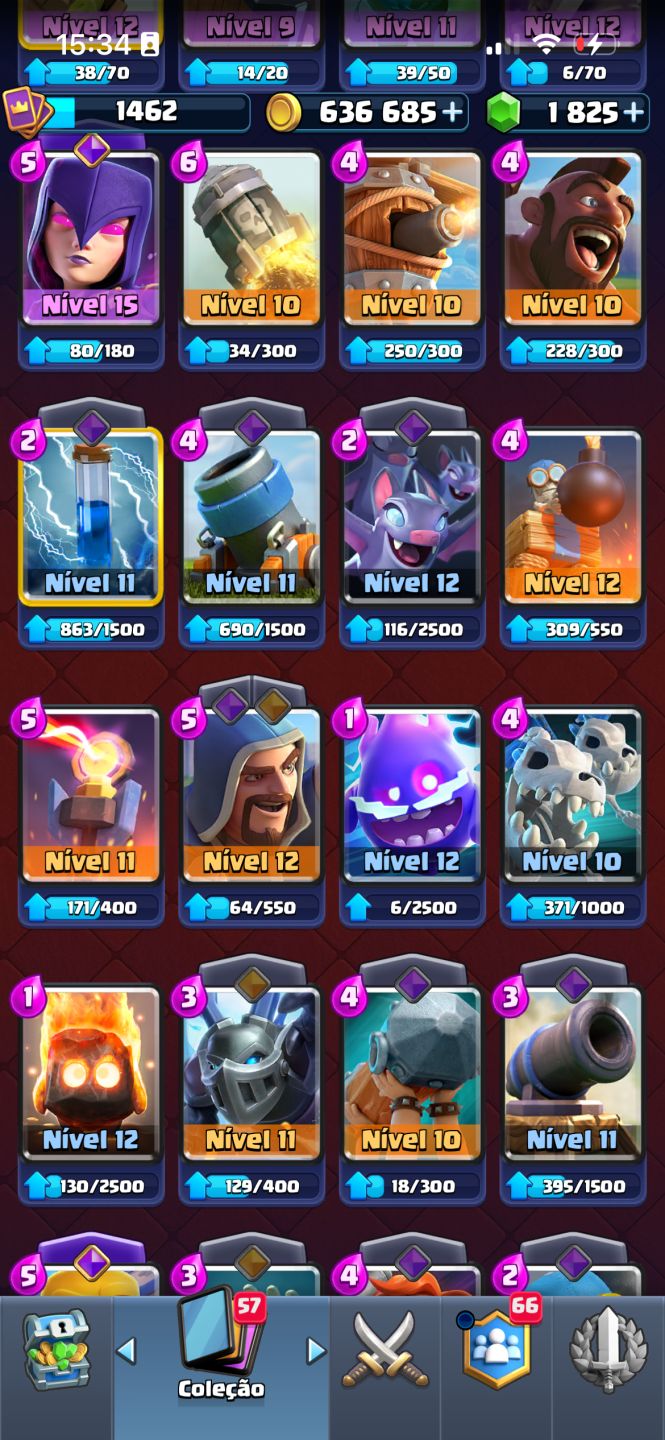 Conta Clash Royale 10k trofeus