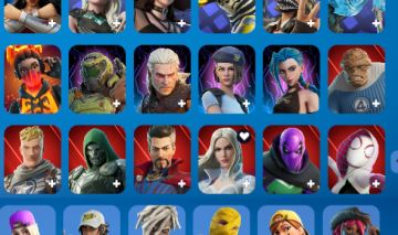 Conta FORTNITE com +130 Skins