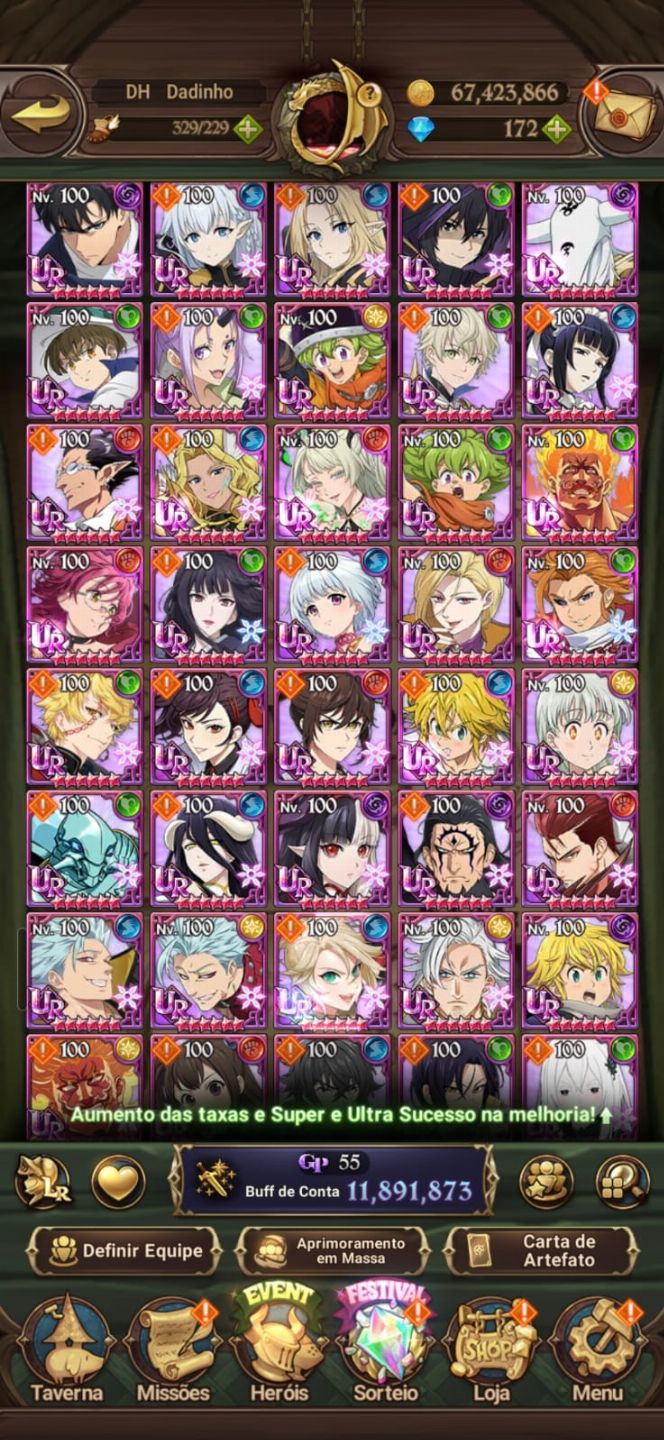 Conta 7Ds Grand Cross Top