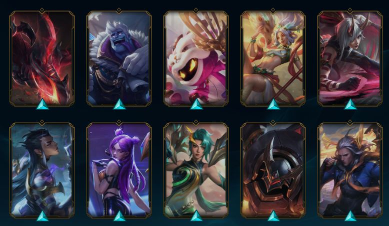 Conta lol 152 skins- ESME 1 (exdima)