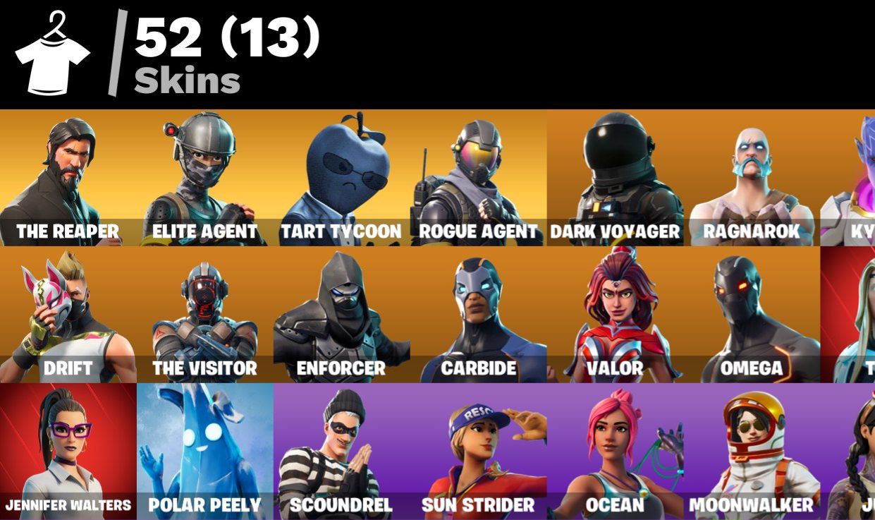 [CONTA RARA] COM CEIFADOR + TAKE THE L + AGENTE DE ELITE 53 SKINS