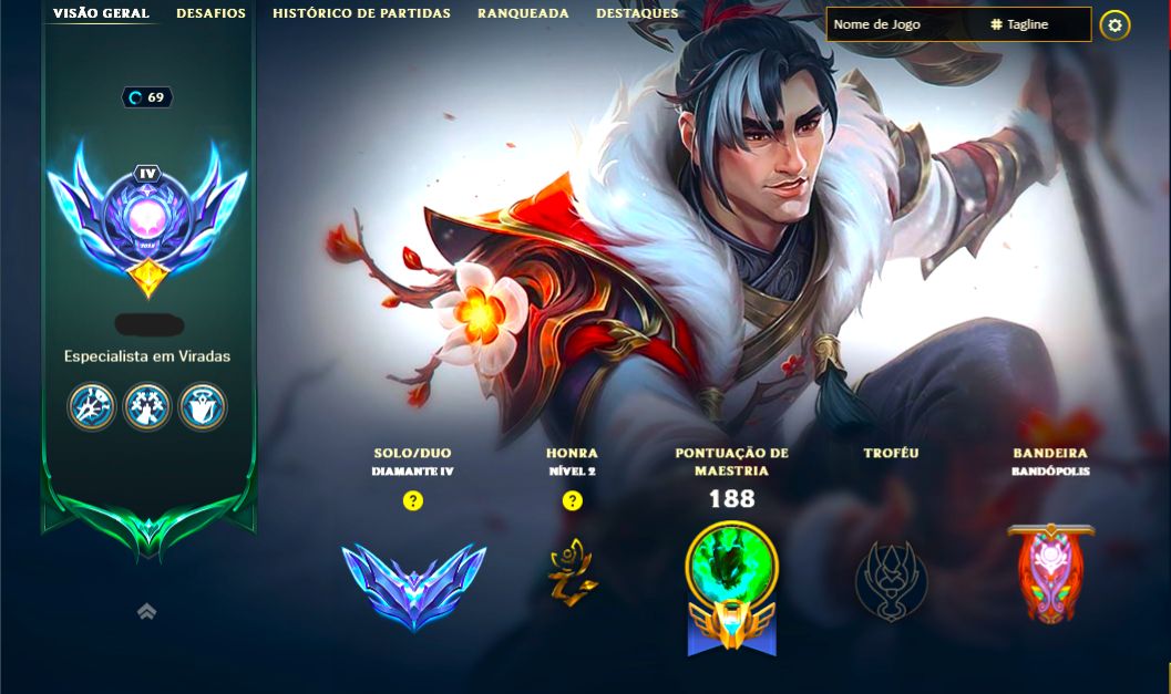 SKIN JAYCE PÉTALAS DA PRIMAVERA + [ DIAMANTE COM 55 % DE WIN RATE ] + TROCA NICK