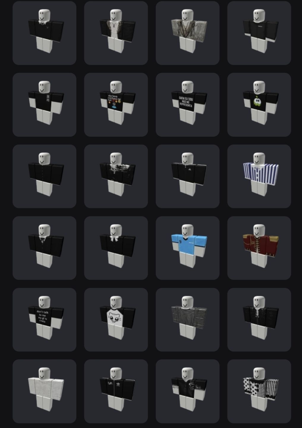 [CONTA] CONTA DE ROBLOX FOCADA EM ROUPAS E ACESSÓRIOS
