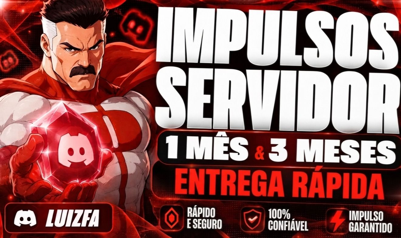 [PROMOÇÃO] IMPULSOS DISCORD | BOOST 1 MÊS & 3 MESES |