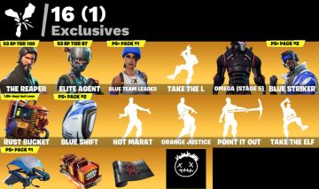 CONTA FORTNITE OG COM THE REAPER TAKE THE L ELITE AGENT E DIVERSOS PASSES (FA)