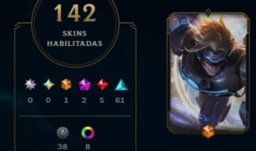 CONTA LOL DE 2015 ESMERALDA