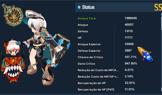 CONTA GRAND CHASE CLASSIC FULL VOID | AZIN 8.0 | ZERO 7.6 | 18+ CHARS 1KK+