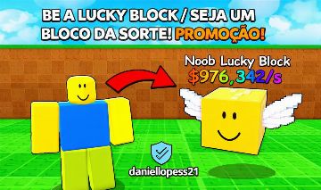 BE A LUCKY BLOCK/SEJA UM BLOCO DA SORTE! (BRAINROTS DE ADM 120%)
