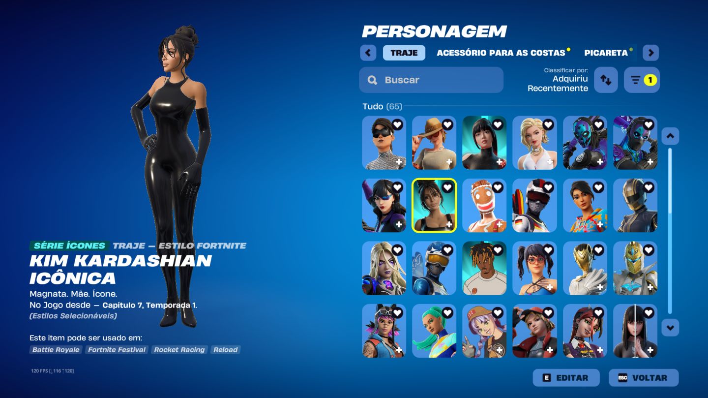 [ACESSO TOTAL+EMAIL] FORTNITE OG T5/T6 (OG ITENS)+ RL GC + 213 JOGOS EPIC AAA/AA
