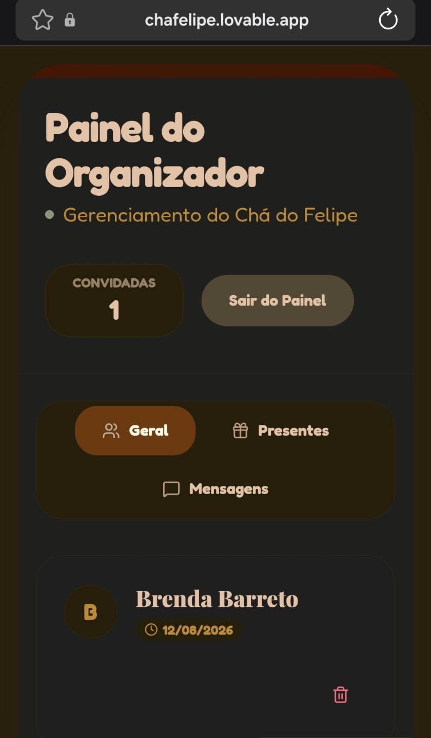 Convites de aniversário em site