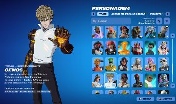 >>Conta Fortnite | 118 Skins | Genos | Entrega automática!