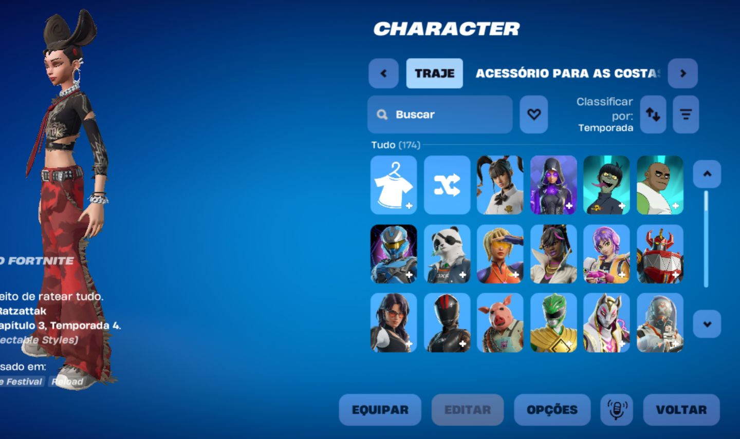 Conta fortnite antiga com 2k gasto