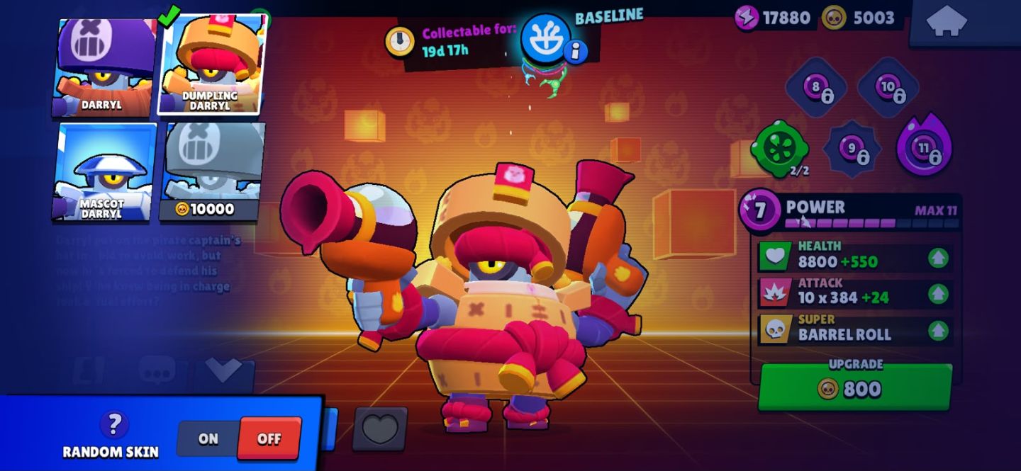 Conta de brawl stars com shelly estelar/Rico old/barley mago/papai mike