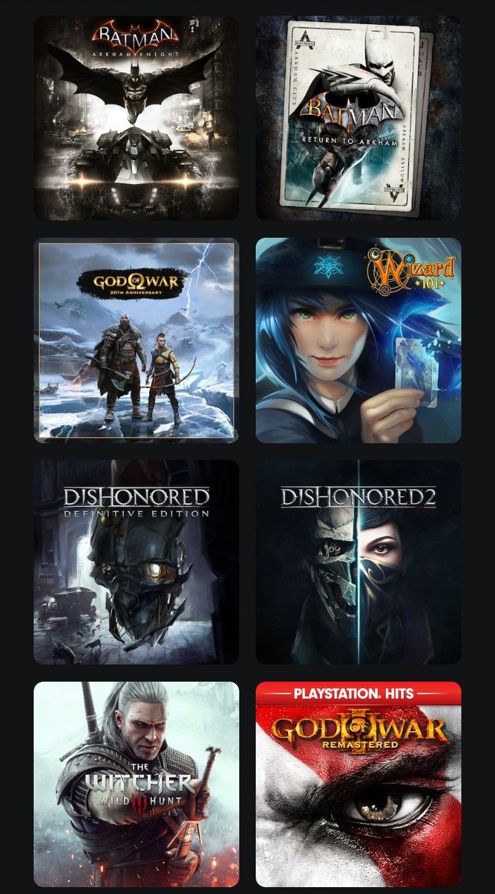 CONTA DE PS4/PS5