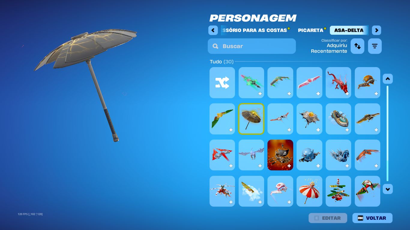 Conta fortnite várias skin passe