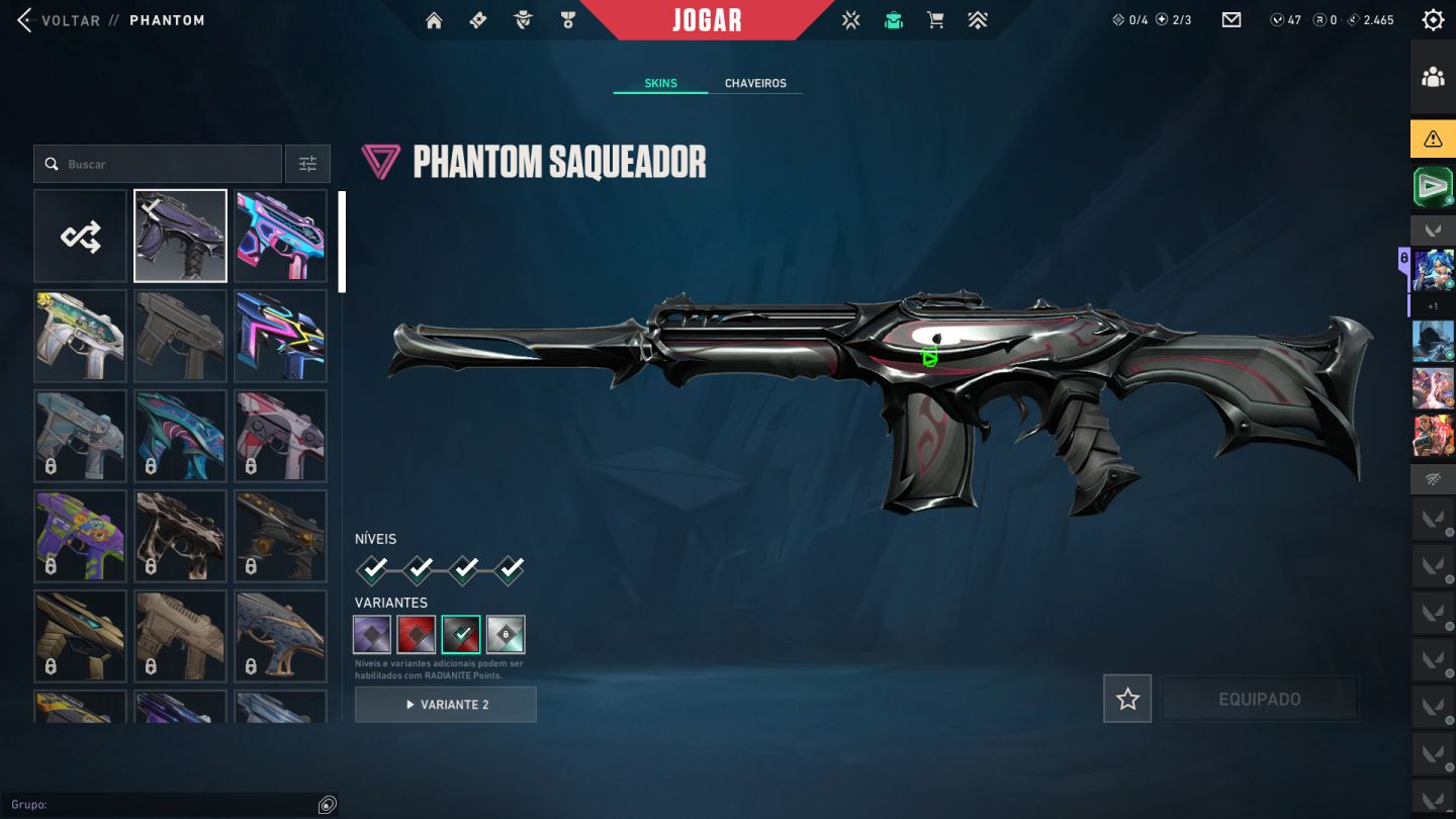 Conta com 8 vandais boas