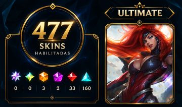 CONTA LOL 2012 | 477 SKINS | RAMMUS REI | COLECIONADOR