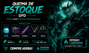 QUEIMA DE ESTOQUE GPO