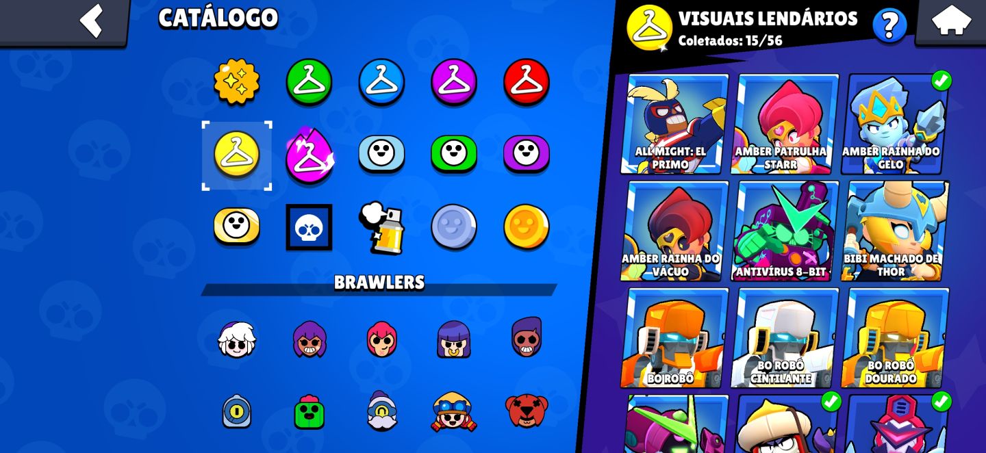 Conta Brawl stars Tier S