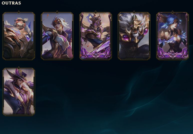 CONTA DE LOL D4, 2 TEMPORADA MESTRE, VÀRIAS SKIN (1 ULTIMATE).