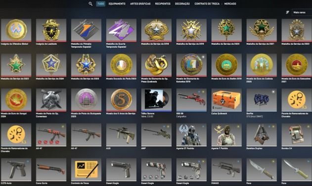 Conta principal 22 Medalhas + Level 60 Steam + Level 19 Gc + medalha azul 2026