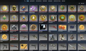Conta principal 22 Medalhas + Level 60 Steam + Level 19 Gc + medalha azul 2026