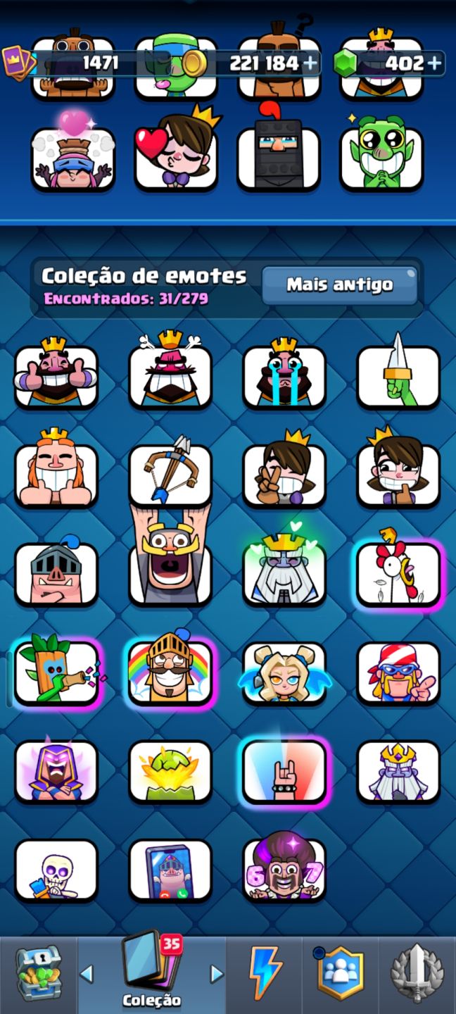 CONTA VETERANA (9+ ANOS) | 10,000 TROFÉUS | NÍVEL ALTO + PASSES & SKINS