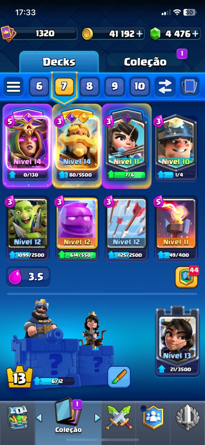 CONTA SUPERCELL ID CLASH ROYALE E BRAWL STARS BOA NO PREÇO