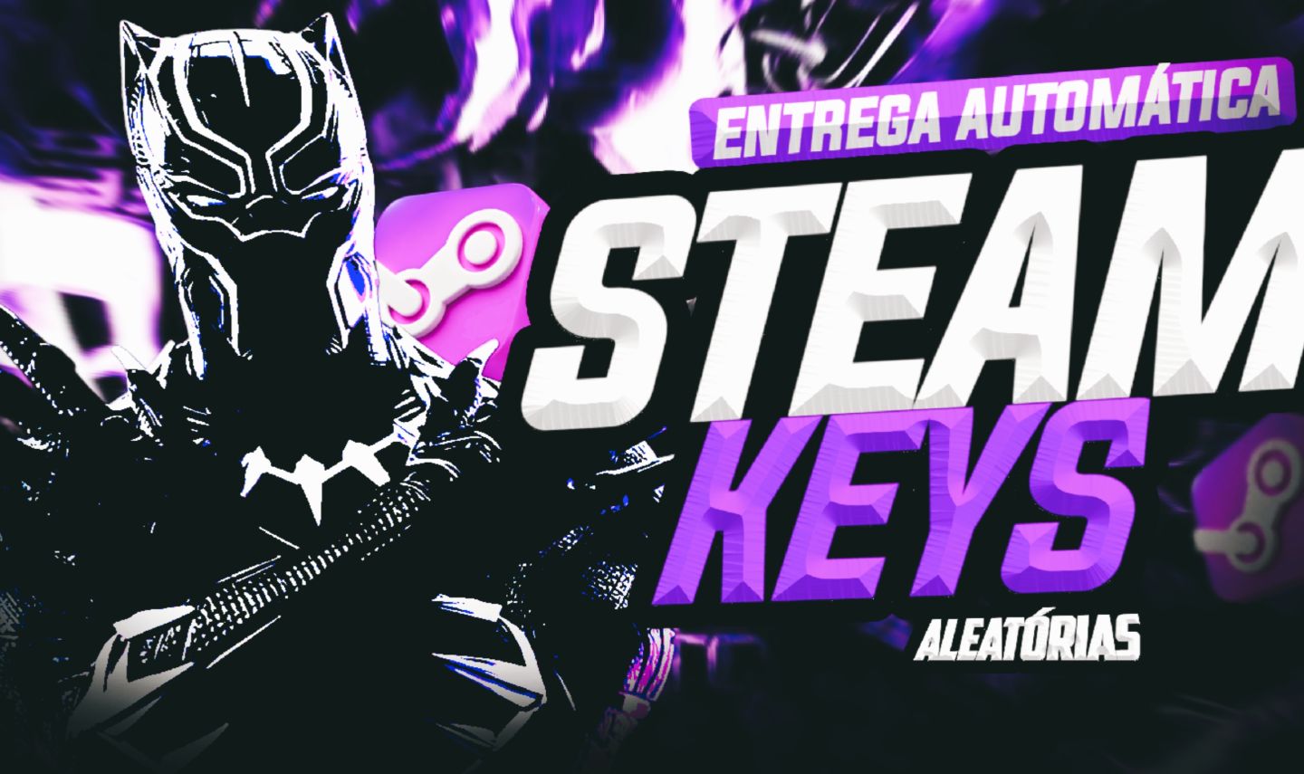 STEAM KEY ALEATÓRIA | JOGO SURPRESA | ENTREGA AUTOMÁTICA
