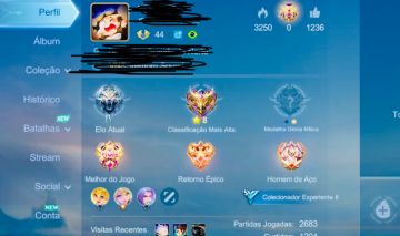 Conta móbile Legends,boa p n começar do zero e tbm n ter nd