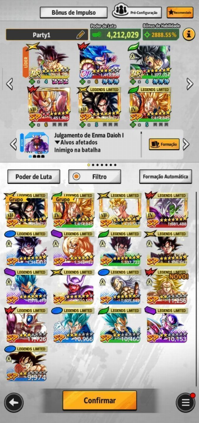 Continha top atualizada com novo Goku Birdku 1 ultra 6 LR eventos ativos