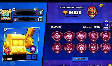 Conta brawl stars (Full acesso) fama e