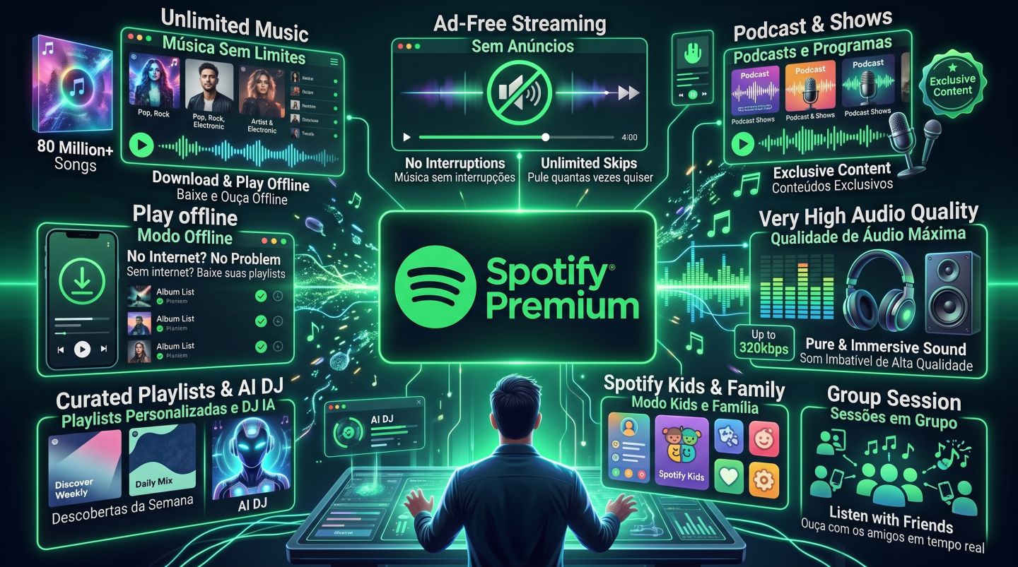 Spotify Premium 90 dias