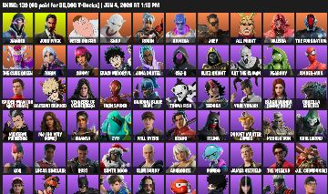 139 Skins | Peter Griffin, Chun-Li, Ghost Face, The Weeknd, Hatsune Miku