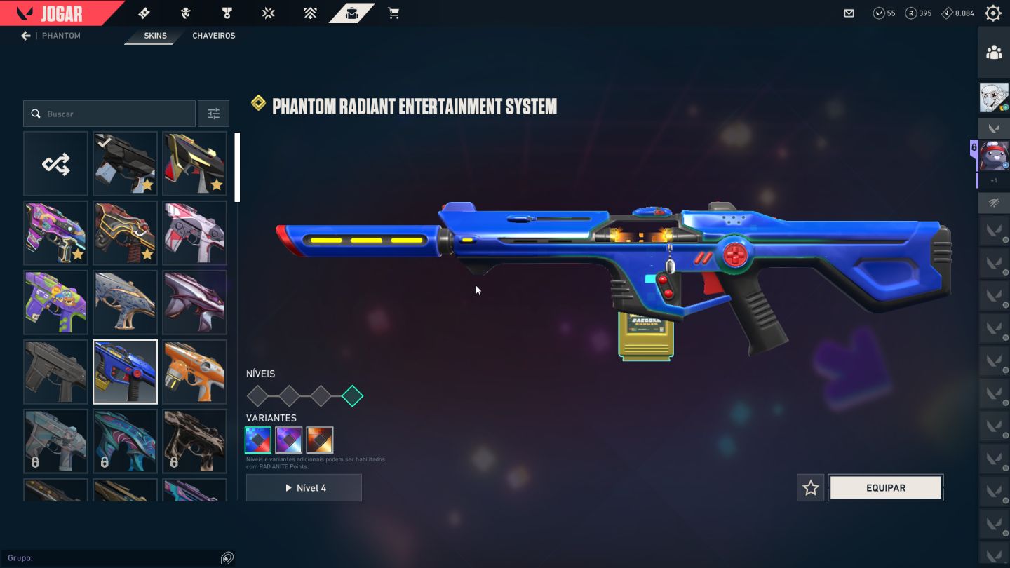 Conta Nvl 427 DIAMANTE | MUITAS SKINS | Pode email | Mando mais fotos
