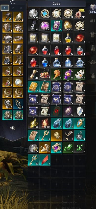 CONTA GLADIADOR 170k + 3 ALTS gs 2100+ (ASMODIAN- ISRAPHEL)
