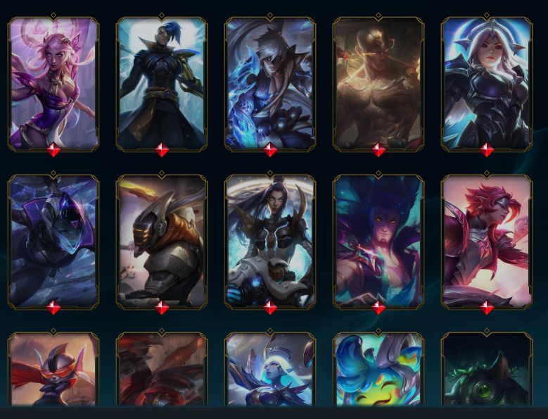 Conta Valorant/Lol/Lor muitas skins em ambos os jogos e muito lvl