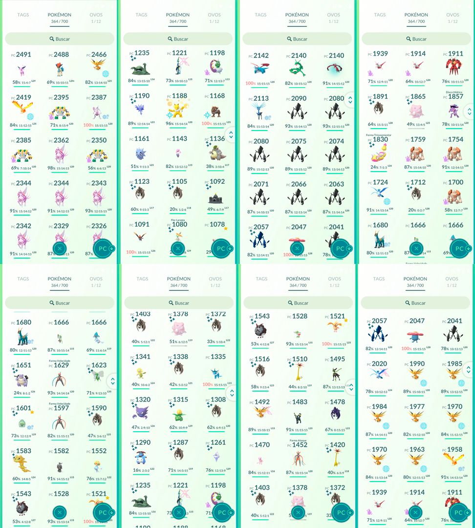 CONTA POKÉMON GO LVL 71 | 6M POEIRA | PALKIA 98% | DIALGA LVL 50