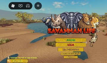 Conta Roblox Savana Life com 25k Gold, e 25 Robux. (Entrega automática)