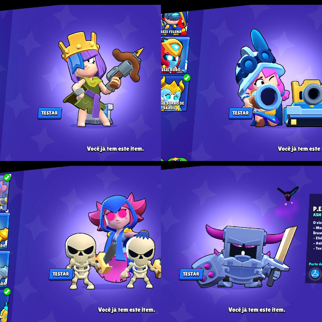Conta Com 3 Pro Passe comprado, todos os Brawler e muito passe plus.
